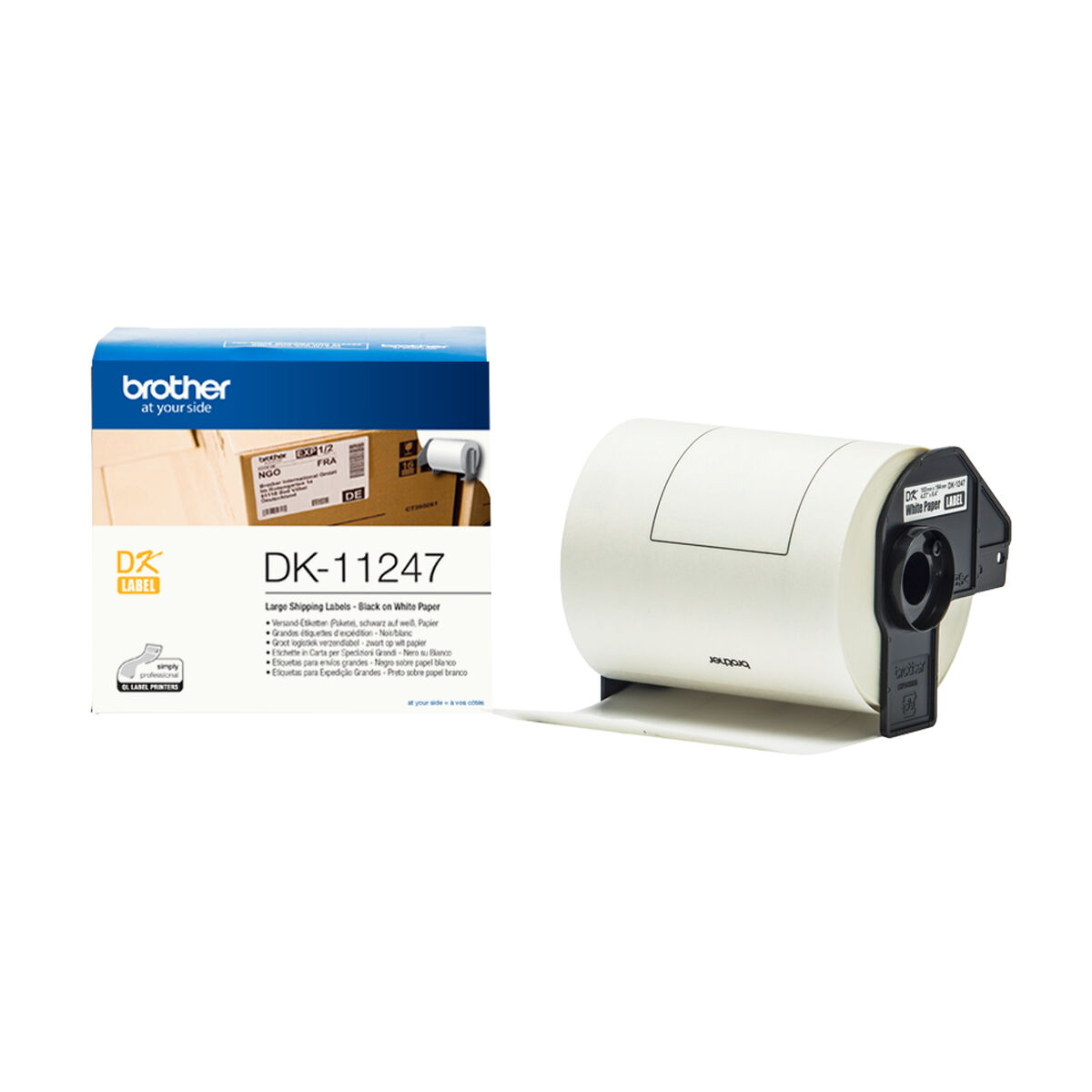 Printer labels Brother DK11247             